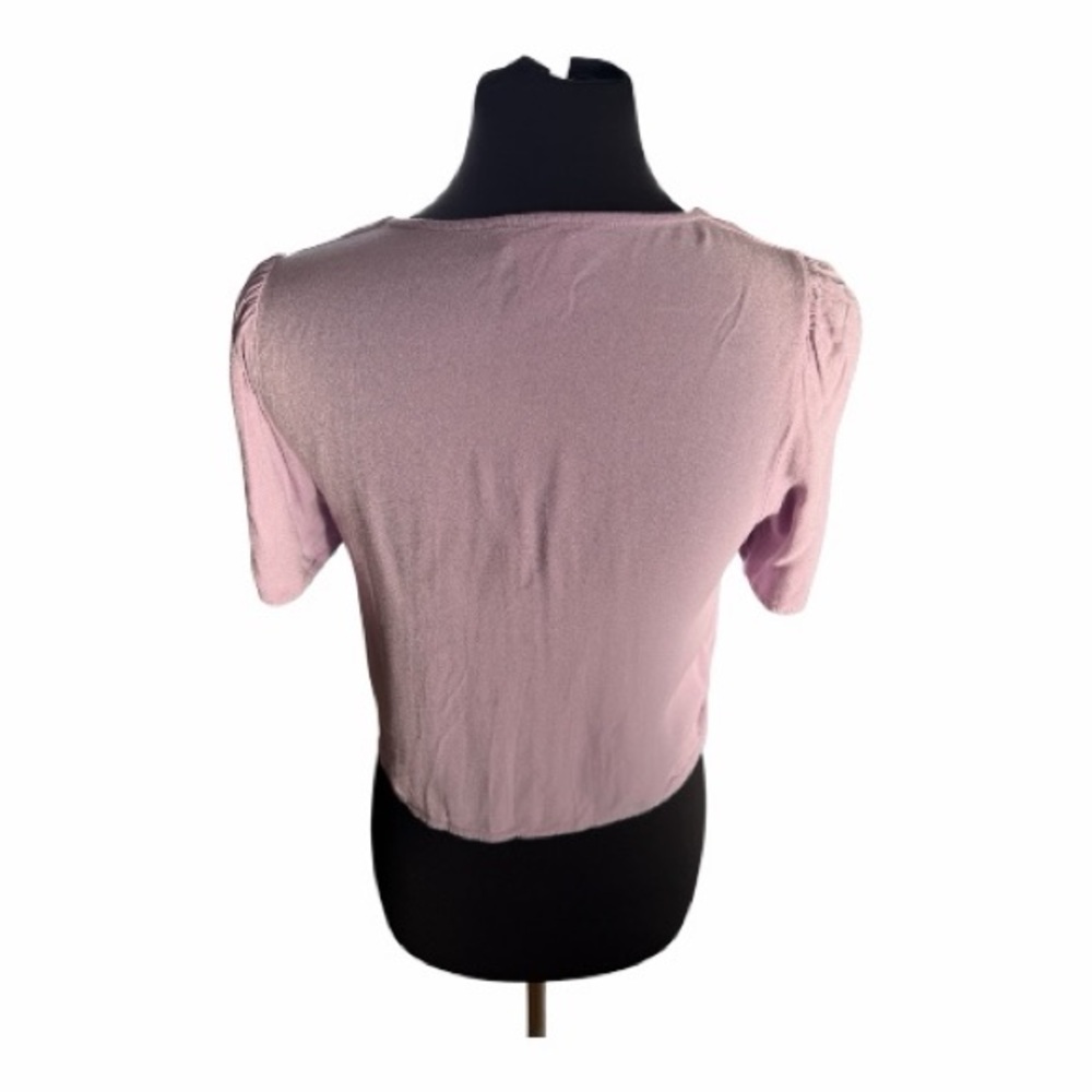 URBAN Romantics Purple Button Down Shirt - Picture 8 of 8